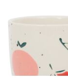 Gobelet Les Fruits D'Ete multicolore  - D.7xH.7cm