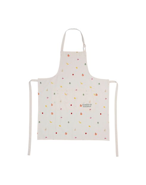 Delantal blanco - 90x75 cm