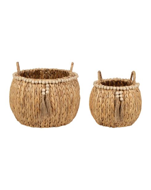 2 Paniers naturel