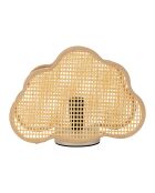 Lampe en Bambou Nuage naturel - 24x10xH.16.5cm