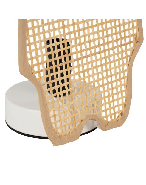 Lampe en Bambou Ours naturel - 14x11xH.24cm