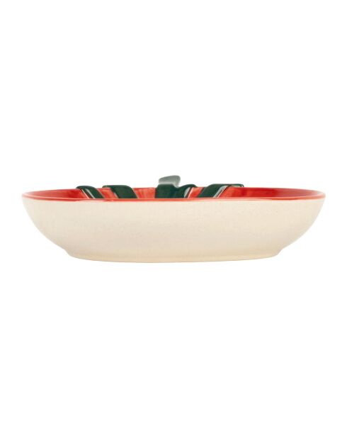 Plat Tomate rouge - 18x17.5cm
