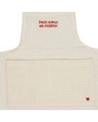 Tablier Enfant beige -  55x45cm