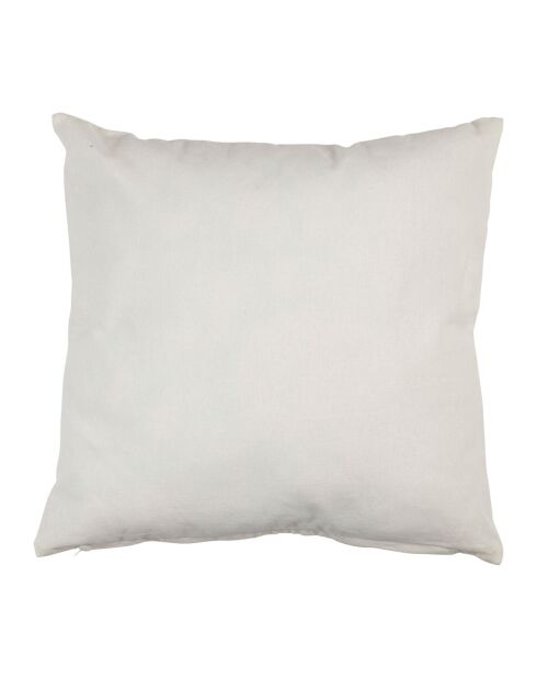 Housse de coussin Banquise blanche - 45x45cm
