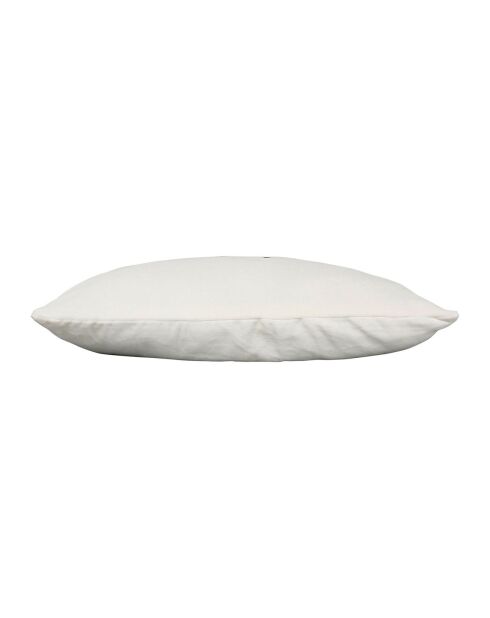 Housse de coussin blanche - 50x30cm