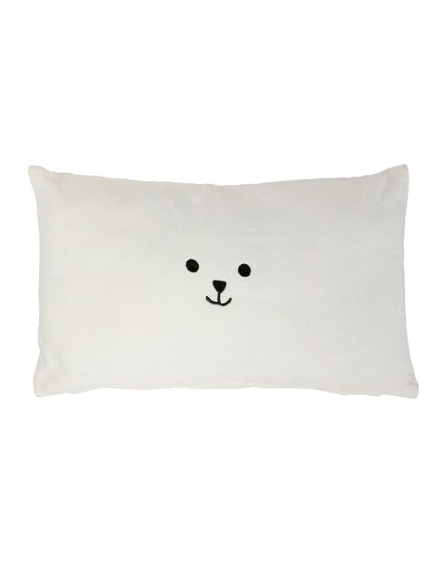 Fodera per cuscino bianca - 50x30cm