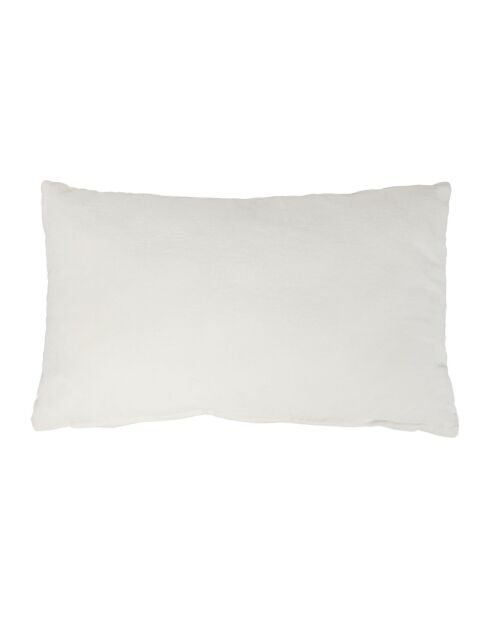 Fodera per cuscino bianca - 50x30cm