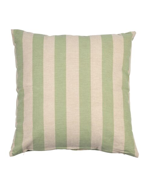 Housse de coussin verte   45x45cm