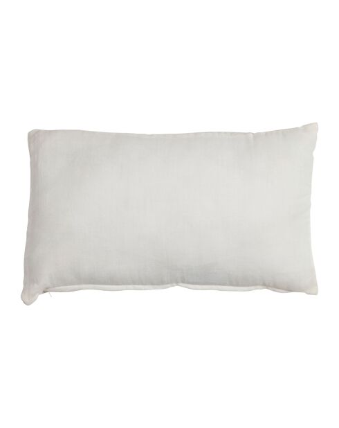 Fodera per cuscino bianca - 50x30cm