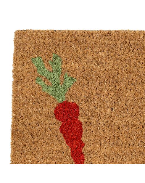 P'Tit Legume bruine deurmat - 73x43cm