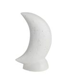 Luna witte porseleinen LED-lamp - 16x10xH.26cm