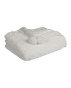 Songes weißes Plaid - 170x130cm