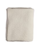 Alysse beigefarbenes Plaid - 170x130cm