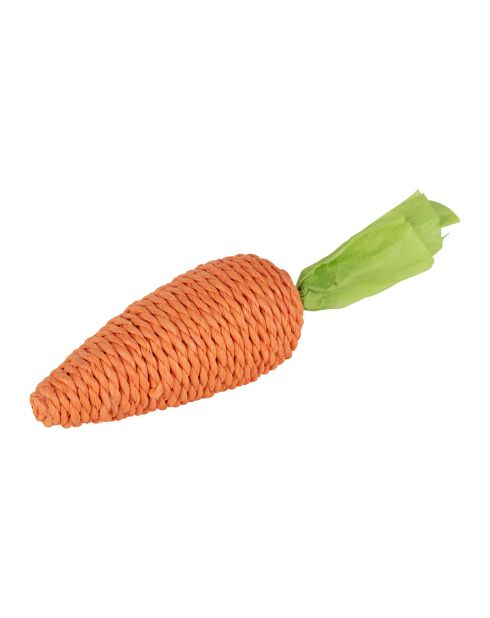 Décoration Carotte orange  -  D.5x19cm