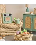 Décoration Navet violette-  D.9x18cm