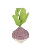 Décoration Navet violette-  D.9x18cm