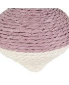 Décoration Navet violette-  D.9x18cm