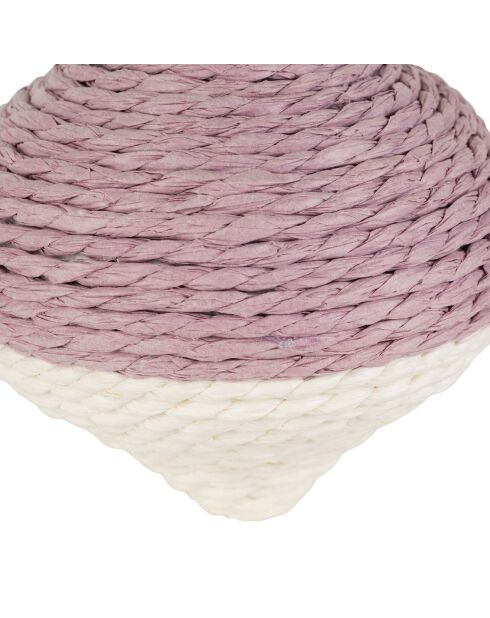 Décoration Navet violette-  D.9x18cm