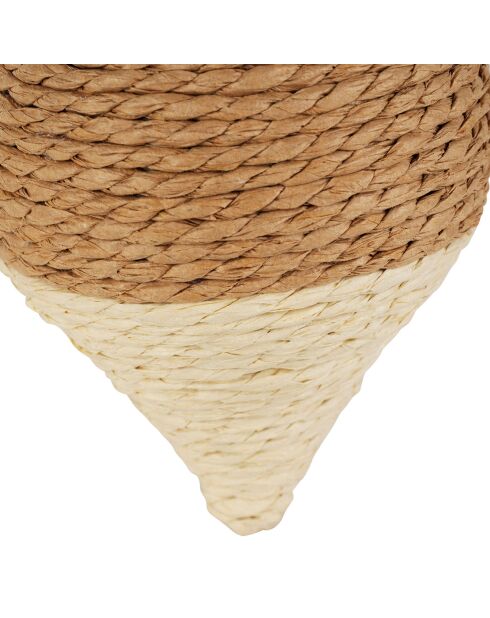 Décoration Radis marron -  D.7.5x14cm