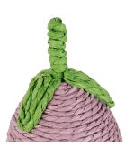 Décoration Aubergine violette -  D.7x13cm