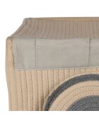 Scatola portaoggetti per lavatrice Sweet Dream beige, 30 x 30 x H.34 cm