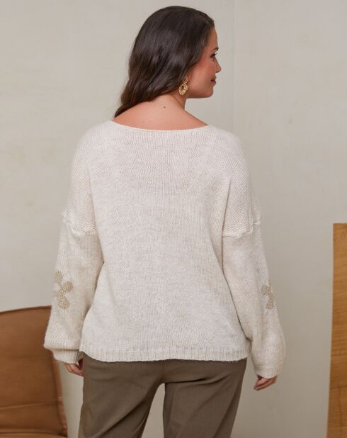 Pull Sofia beige