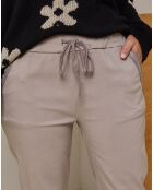 Pantalon Lila beige