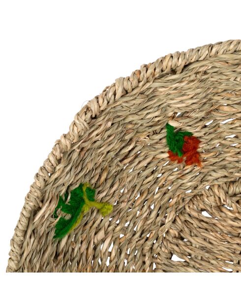 Coupe en Jonc de mer P'Tit Legume naturel - D.28xH.14cm