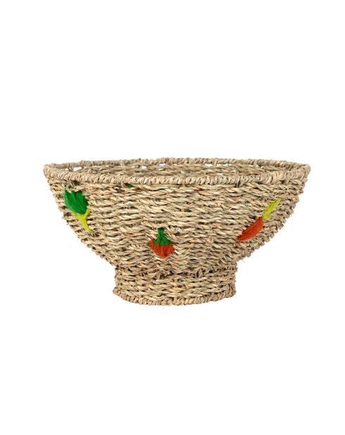 Coupe en Jonc de mer P'Tit Legume naturel - D.28xH.14cm