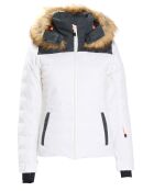 Veste de ski Traqui blanche