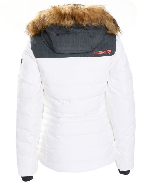 Veste de ski Traqui blanche