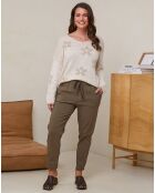 Pantalon Lila taupe