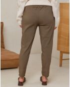 Pantalon Lila taupe