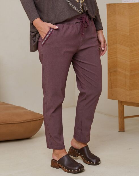 Pantalon Lila violet