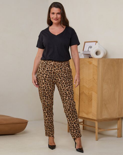 Pantalon Olivia camel