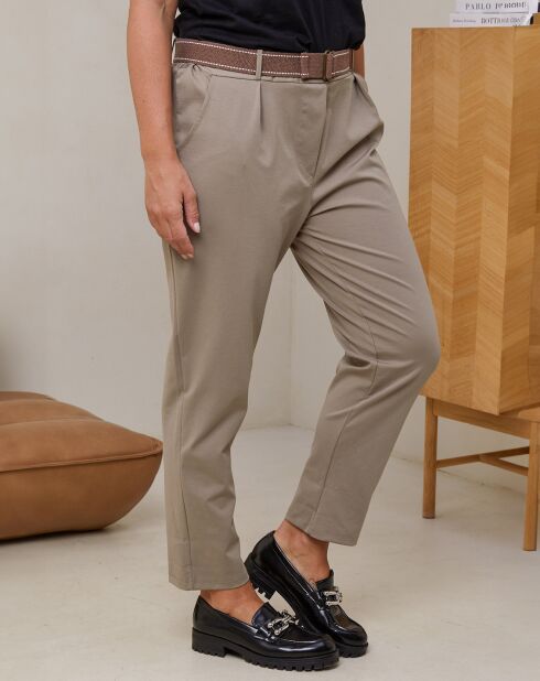 Pantalon Céleste taupe