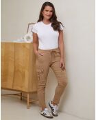 Pantalon Capucine camel