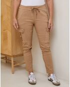 Pantalon Capucine camel