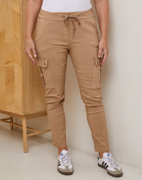 Pantalon Capucine camel
