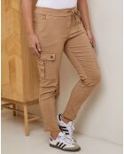 Pantalon Capucine camel