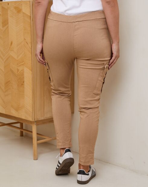 Pantalon Capucine camel