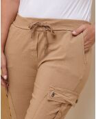 Pantalon Capucine camel