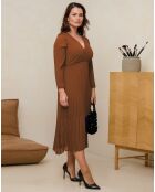 Robe Constance camel
