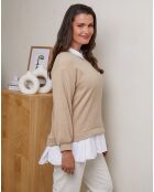 Pull Chemise Justine beige