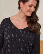 Pull en Laine mélangée Alice noir