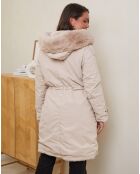 Parka Yasmine beige