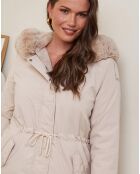 Parka Yasmine beige