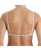 Soutien-gorge dos nu blush