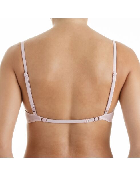 Soutien-gorge dos nu blush