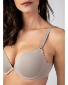 Soutien-gorge super push-up sepia